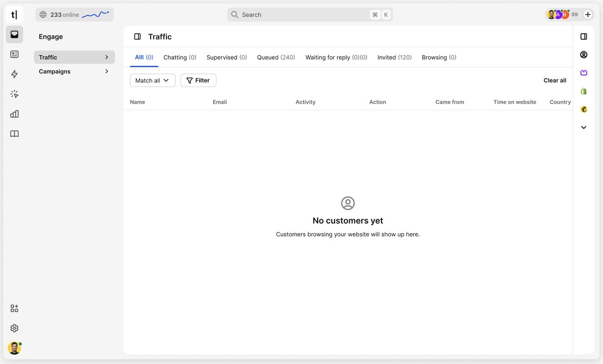 Empty state problem — users hitting dead ends